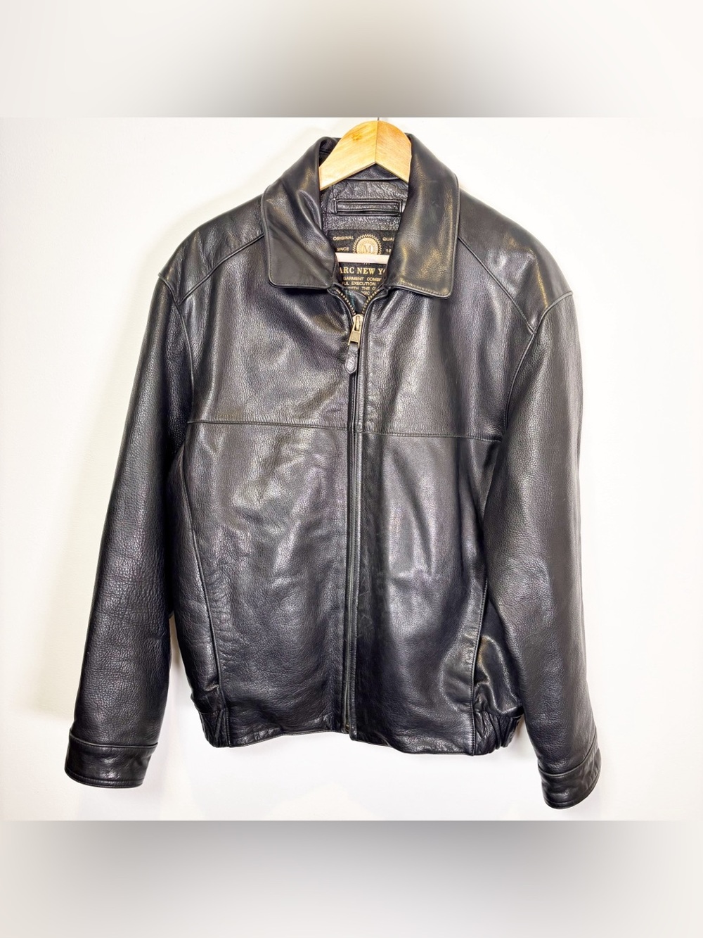 Marc New York Leather Coat